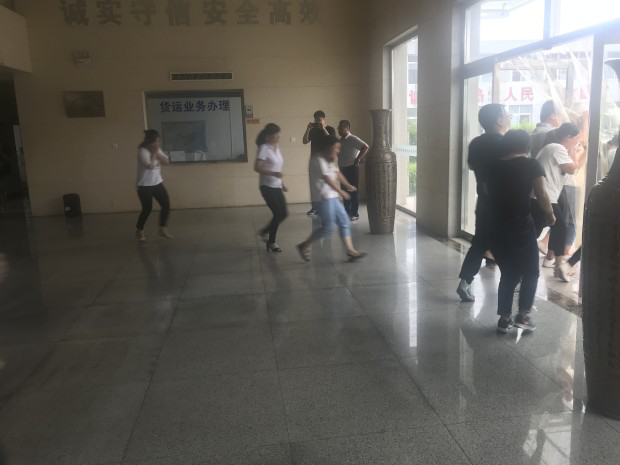 奇佳公司消防演练